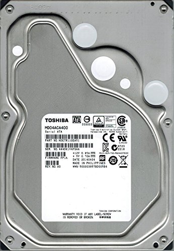 Amazon | md04aca400 Toshiba 4tb P / N : hdetr11gea51 F / W : fp1 a