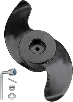 MKP-32 Trolling Motor Prop Fit for Minn Kota, MKP-32 Weedless Wedge 2 Prop Fits 3-5/8" Motor Diameter, #2091160#1865017 Trolling Motor Prop, Trolling Motor Replacement Parts