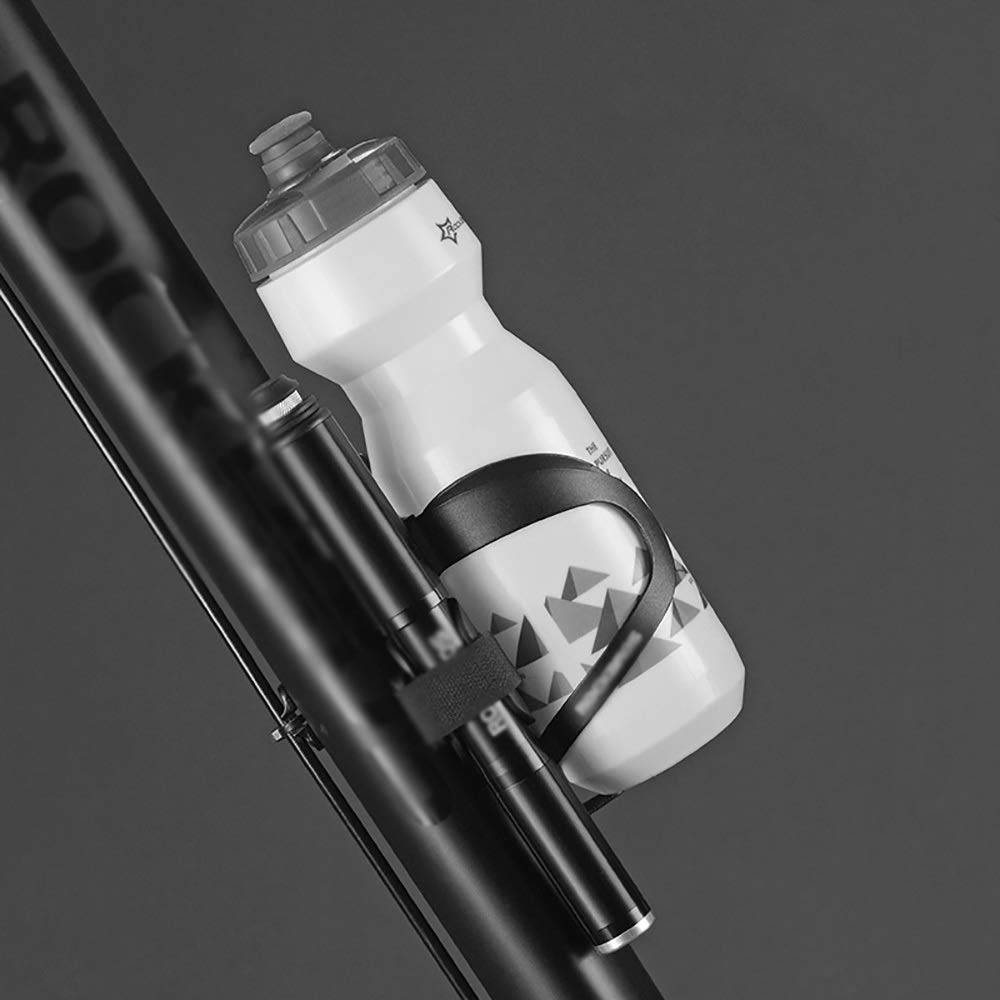 Tragbare Fahrradbodenpumpe Fahrradpumpe Multifunktionale Fahrausrüstung Tragbare Mini-Hochdruck-Universal-Fahrradpumpe (Farbe: Schwarz, Größe: 215 mm)