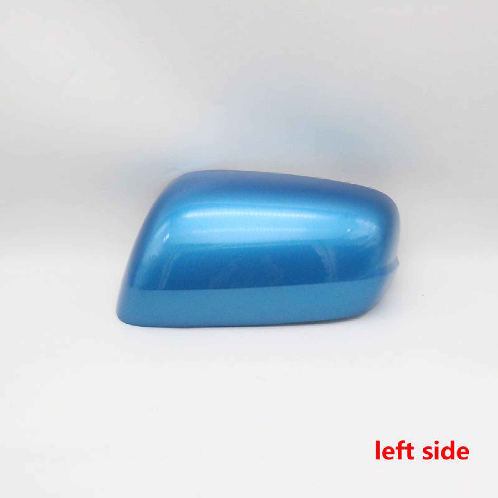 Ajuste para HON-DA FIT JAZZ GE6 GE8 2009-2013 Cubierta de espejo retrovisor exterior derecho izquierdo Carcasa de espejo lateral, azul izquierdo