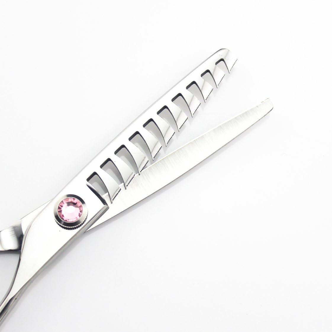 JIESENYU 6.0 inch Salon Hair Thinning Scissor 10 Teeth Barber Shear - Perfect for Hairdresser