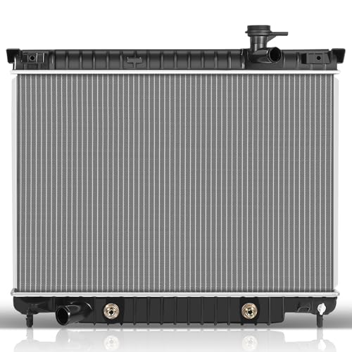 SCITOO Auto Parts Radiator for Chevy Trailblazer 2002-2009 & for Buick Rainier 2004-2007 & for GMC...