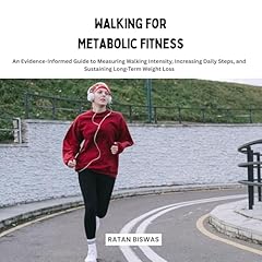Diseño de la portada del título Walking for Metabolic Fitness