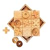 BSIRI Wooden Tic Tac Toe-Coffee Table De...
