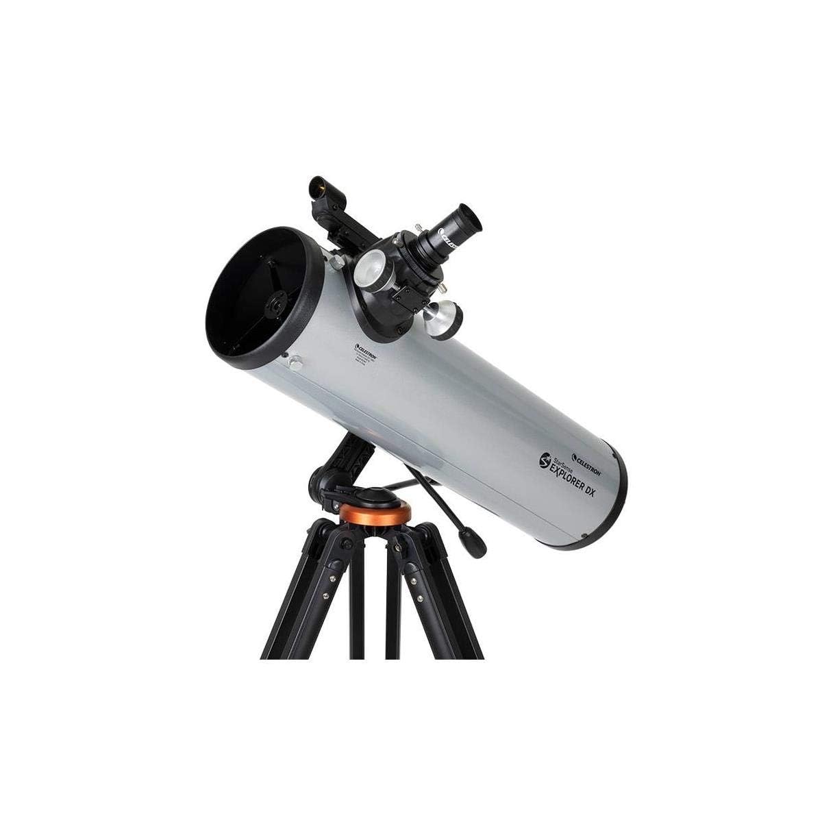 Celestron StarSense Explore DX 130 Newton-Reflektorteleskop, Smartphone-App-fähig, inklusive Okulare, Halterung, Stativ