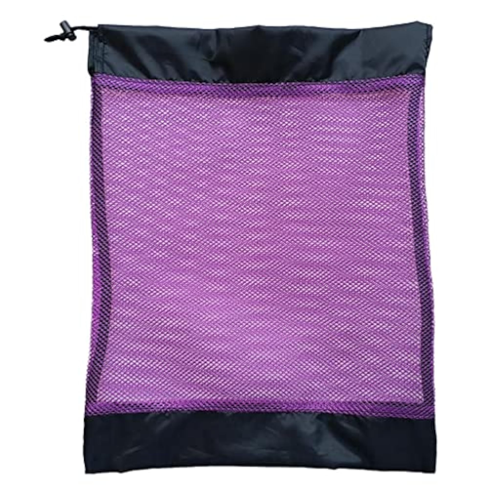 Mesh Drawstring Pouch for Water Sports, Purple