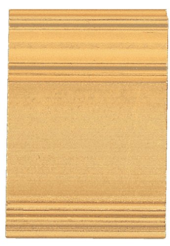 Picture Frame Moulding (Wood) 100ft Bundle - Contemporary Gold Finish - 3.25