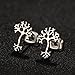 Fashion Science Jewelry Hippie Neuron Brain Nerve Cell Stud Earring Stainless Steeel Earrings (steel)
