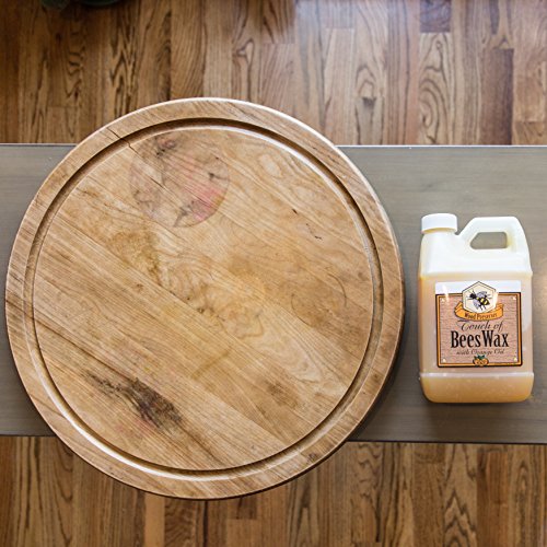 Touch Of Beeswax Wood Furniture Polish And Conditioner With Orange Oil. Feeds, Waxes And Preserves Wood Beautifully (64 Oz) #TOP3