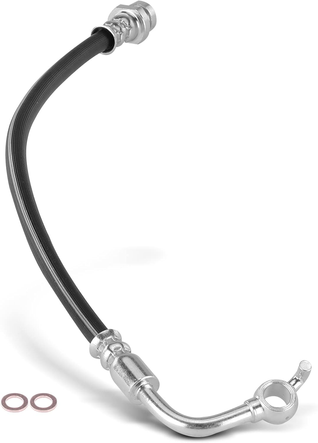 A-Premium Rear Passenger Brake Hydraulic Hose Compatible with Select Kia Models - Soul 2014 2015 2016 2017 2018 2019 - Replace# 58738B2300