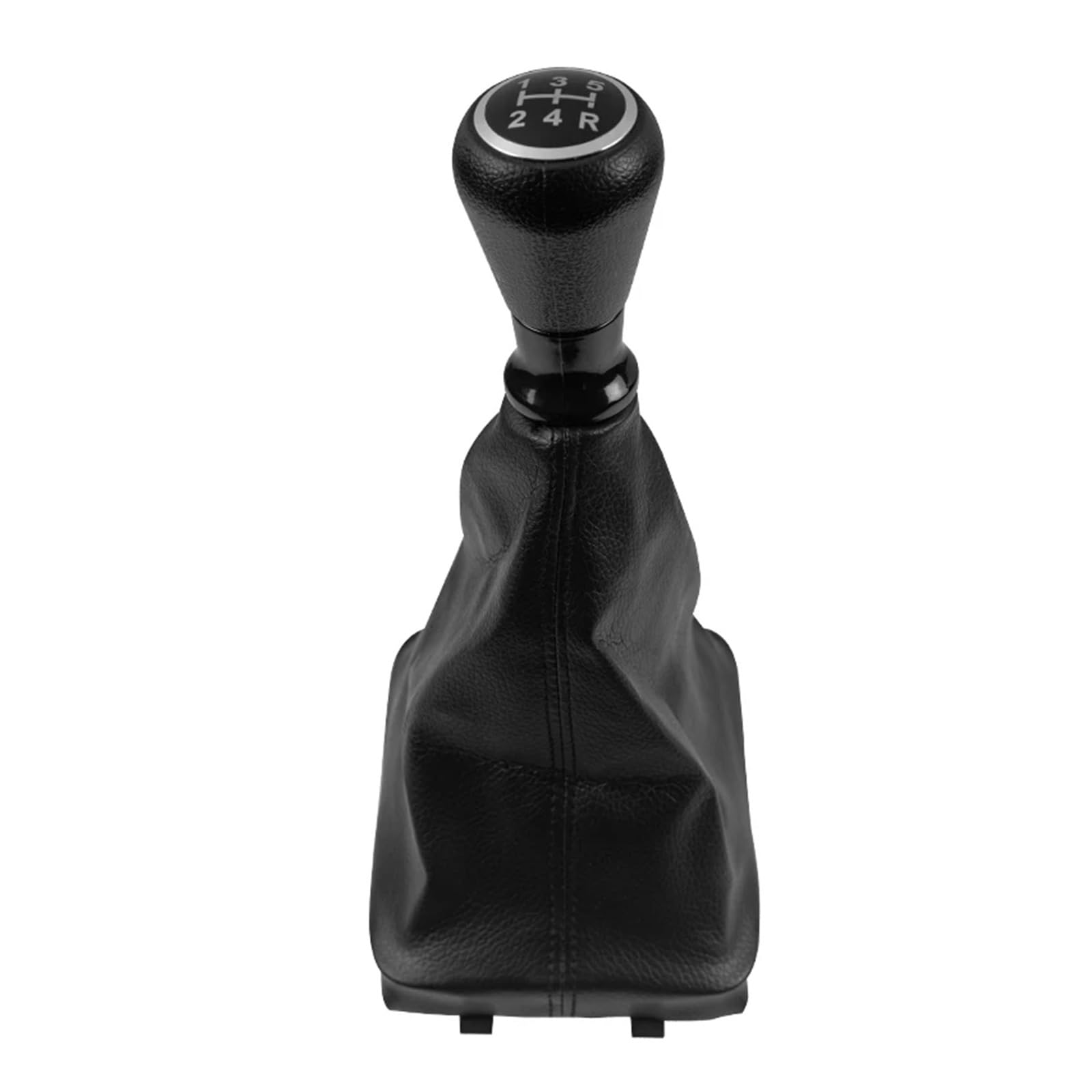 Ouvecr Gear Shift Blackcap Car Shift Gear Knob Handle For Peugeot 206 406 5 Speed Car Gear Shift Knob Boot Cover Gaiter Gear Shift Cover(Gear Shift Blackcap)