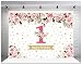 Produktbild AIIKES 7x5FT Baby Geburtstag Hintergrund Flammpunkt Hintergrund Mädchen Geburtstagsfeier Dekoration Banner Fotokabine 11-536