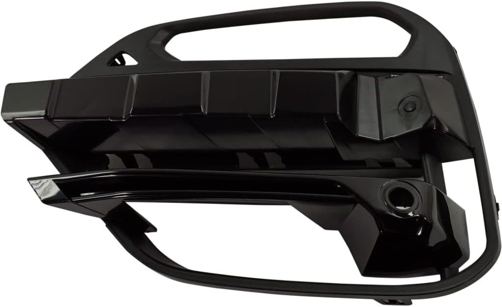 For BMW X3 2018-2021 Bumper Cover Grille Driver Side | Front | Made of ABS Plastic | w/Park Assist Sensor Hole | Textured and Gloss Black | Replacement For BM1038209 | 191275685921, 51117420871