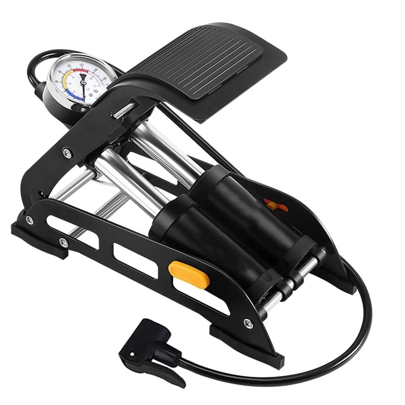 HILL エアポンプ 圧力計付き HILL エアポンプ 圧力計付き Amazon | MOHEGIA 自転車 空気入れ