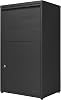 Adoorn Package Delivery Boxes for Outside, Large 36 x 20.5 x 15 HxWxD Security Package Box, Free Standing Anti-Theft Parcel Drop Box - Black