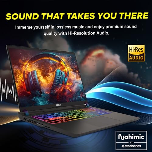 Image of msi Vector 16 HX AI 16 inch QHD+ 240Hz Gaming Laptop, Intel Ultra 9 275HX, GeForce RTX 5080 16GB GDDR7, 32GB DDR5, 2TB Storage (1TB SSD+1TB Docking Station), RGB Backlit Keyboard, Windows 11, Gray