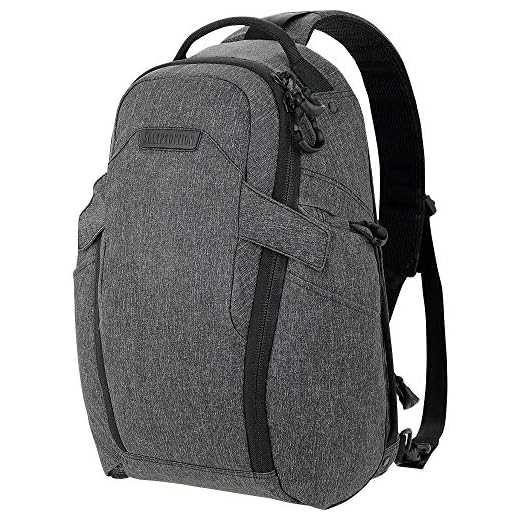 Maxpedition Entity 16 CCW-Enabled EDC Sling Pack 16L (Charcoal)