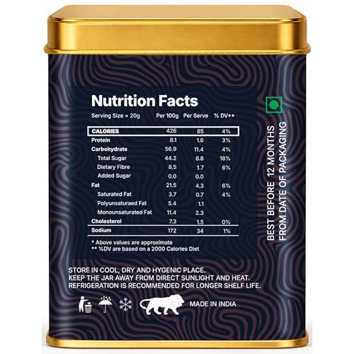 Image of LILA DRY FRUITS Dry Fruit Bites 200 gms Cranberry Almond Dry Fruits Barfi | Dates, Almonds & Dried Cranberries with Desi Ghee | Soft Energy Snack Bites Natural Sweet Snack for Anytime Munching Perfect for Gifting