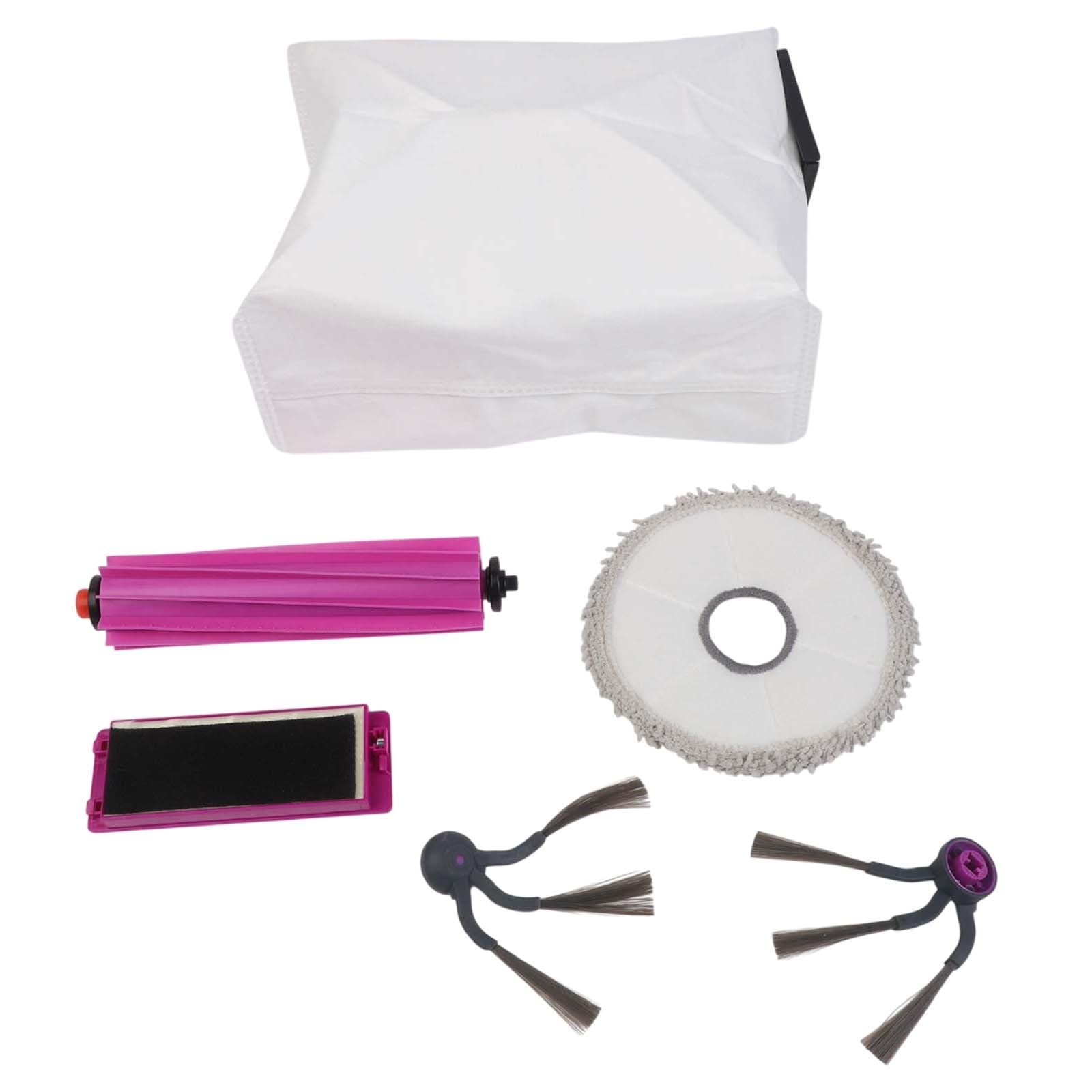 FUBESK V16 J15 Auto-svuotamento Robot Aspirapolvere Accessori di ricambio/Spazzola Principale/Panno Mop Filtro/Filtro Aspirapolvere Sacchetto di Polvere Lavabile Microfibra Pavimento Mop Pads