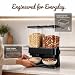 Imagen de Mestive Muesli Dispenser: doble caja de almacenamiento de cereales hermética de 3 litros