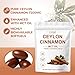 LIRAE Ceylon Cinnamon SoftGels, Ceylon Cinnamon Soft Gels 7200mg Equivalent with Mct Oil, Highly Bioavailable Herbal Extract | Non-GMO, Gluten Free | 300 Softgel (1)
