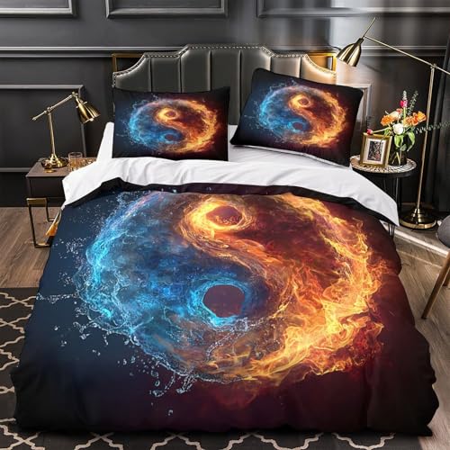 Housse de couette 200x200 boule explosive pour look chambre ado moderne et cosy - 2