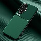 YUECXIN Hülle für Xiaomi Poco F7 5G, Schlicht Klassisch Textur Seidig Berühren Handyhülle, Ultra Dünn Weich Stoßfest rutschfest TPU Silikon Bumper Schutzhülle. Grün