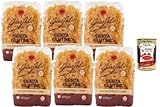 Italian Gourmet bundle, Pâtes Sans Gluten Farfalle 6 x 400 g Maïs Riz Complet Quinoa Format Familial Cuisine Quotidienne Salades de Pâtes + Italian Gourmet Polpa