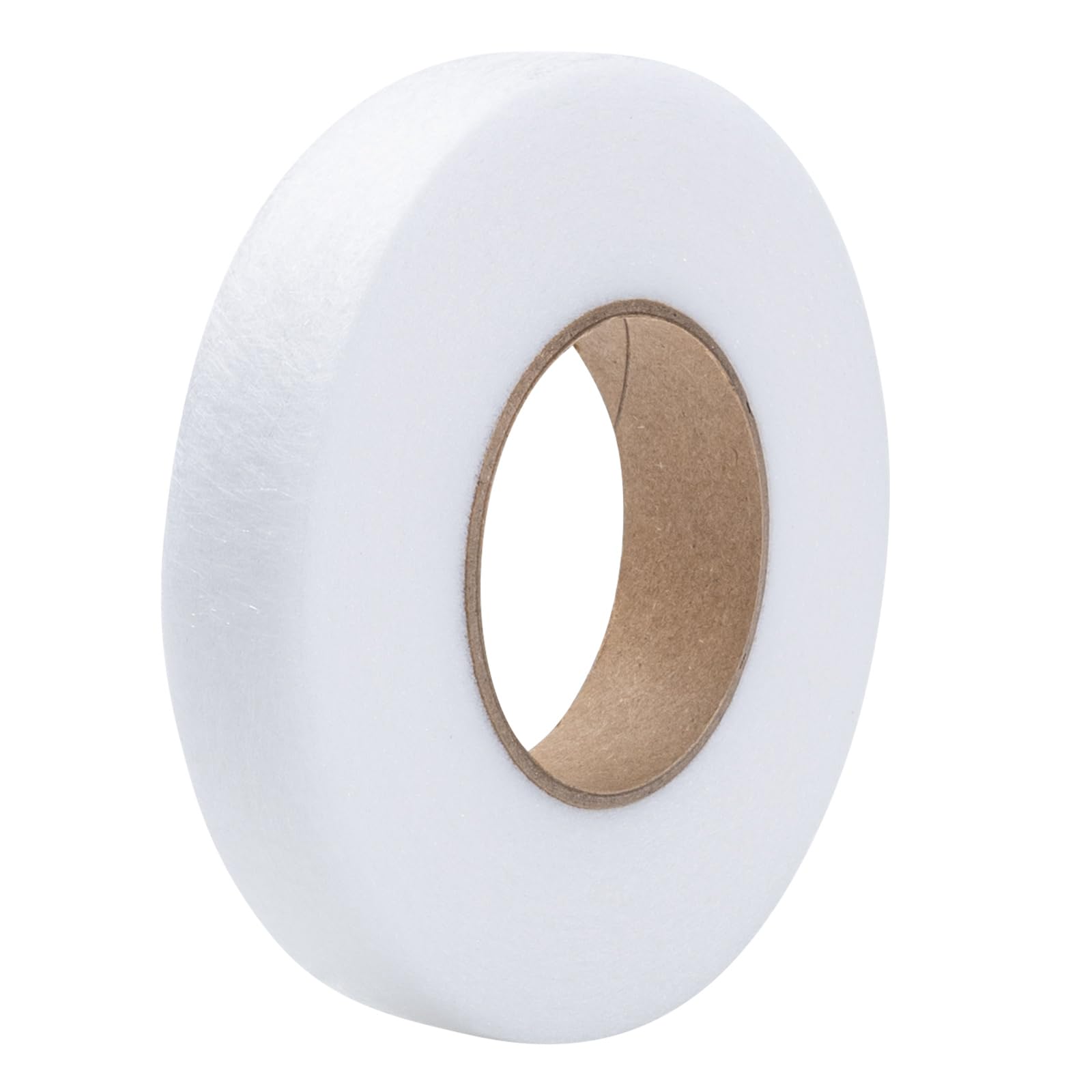 SUSNUANSUSNUAN 70 Yards Wonder Web Hemming Tape, 20mm Wide Hem Tape, Roll Fabric Fusing Tape, Fabric Fusing Iron-on Tape for Jeans/Curtain/Trousers/Garment/School Uniform-White, No Sewing Needed