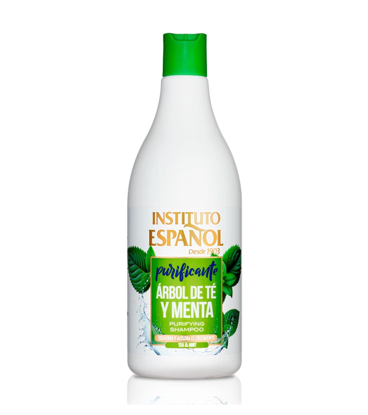Instituto Español Champú Purificante Árbol De Té + Menta 750 Ml