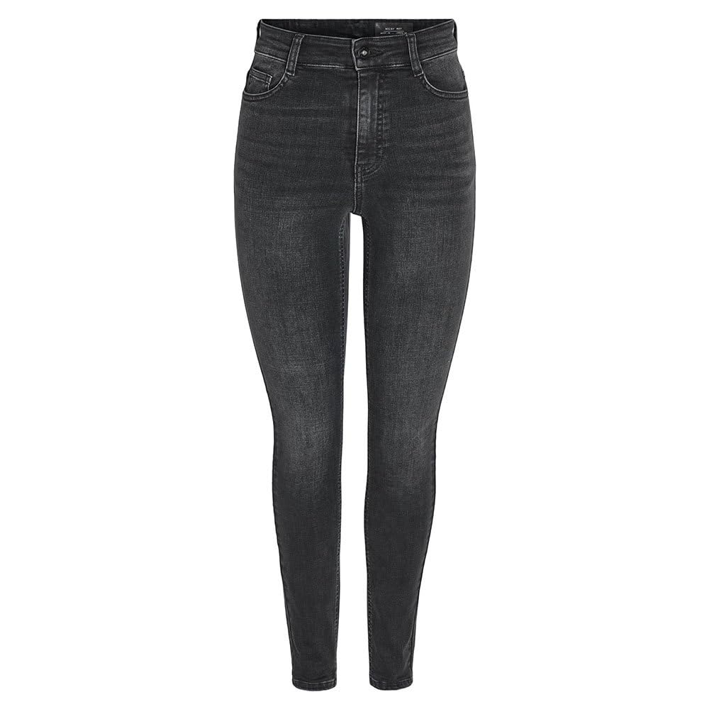Noisy may Women's Skinny Fit Jeans, Medium Grey Denim, 29W x 30L