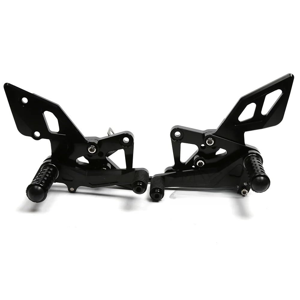 Footrests Foot Pegs Motorbike Footrest Rearset Foot Pegs Rests Adjustable For Y&AMAHA For YZF R3 R25 2014-2020 Motorcycle Footpegs Rear Sets For YZFR3 For YZFR25(Yellow)