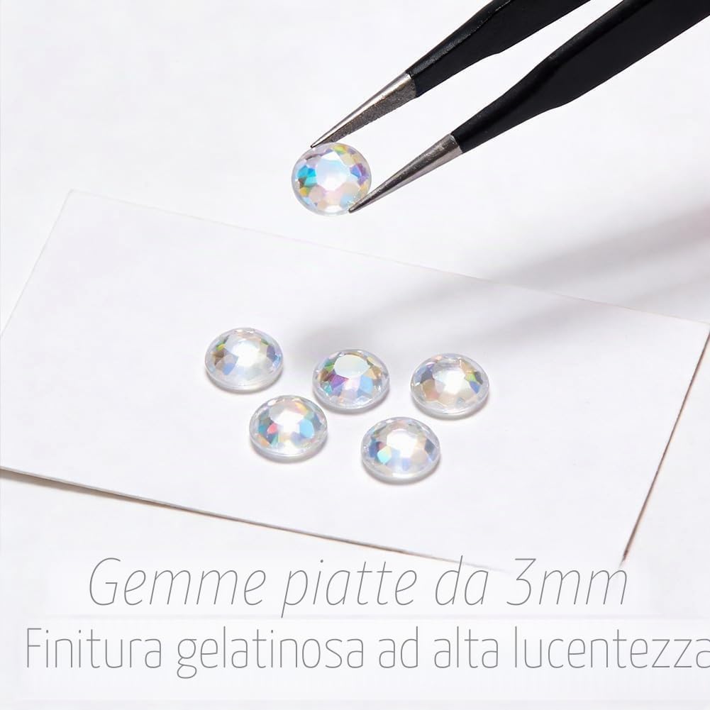 Bedazzling Kit con colla, 40 colori, 40000 pezzi, strass Bedazzle per artigianato e fai da te