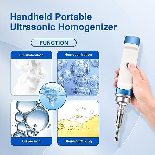 +Uxi 699937064218 Handheld Ultrasonic Homogenizer Lab Mini Cell Disruptor Sonicator Ultrasonic Processor Light Weight 7 thumb #2