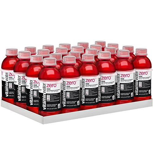 vitaminwater zero xxx, electrolyte enhanced water w/ vitamins, aÃƒÂ§ai-blueberry-pomegranate drinks, 16.9 Fl Oz (Pack of 24)