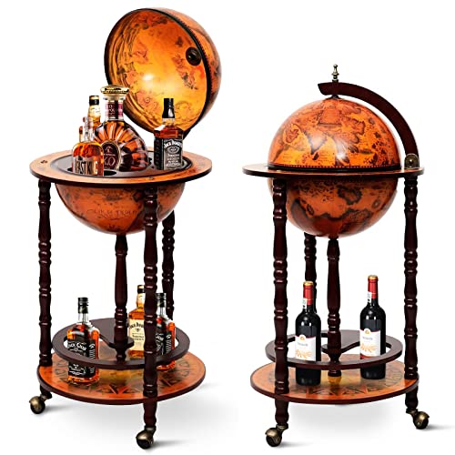 GOPLUS Supporto per Bottiglia Portabottiglie Scaffale per Vino...