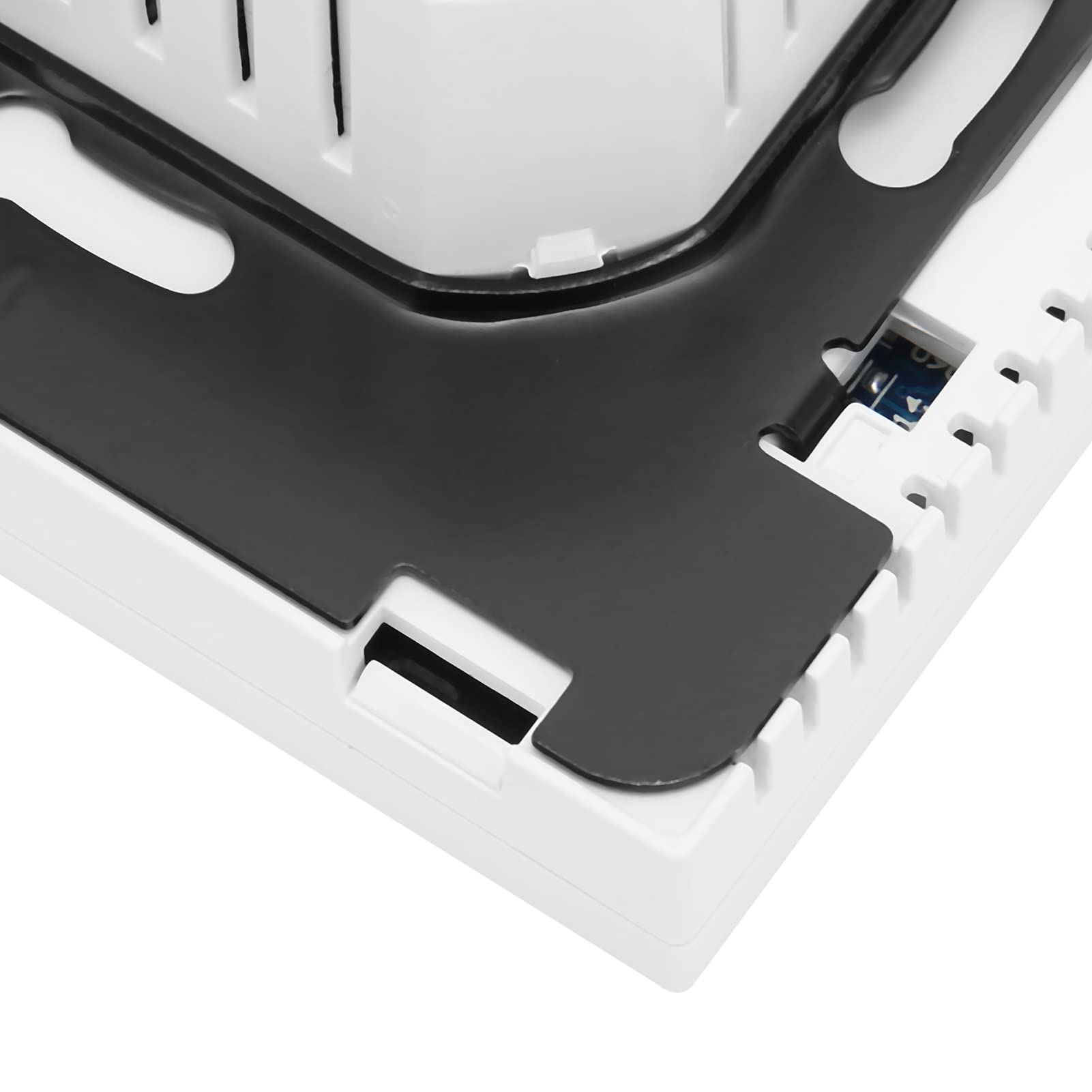 FTVOGUE Termostato Intelligente WiFi Regolatore di Temperatura con PC ABS Touch Schermo LCD 16A AC90 a 240V Calibrazione della Sala di Controllo App Remota per Riscaldamento a Pavimento Domestico