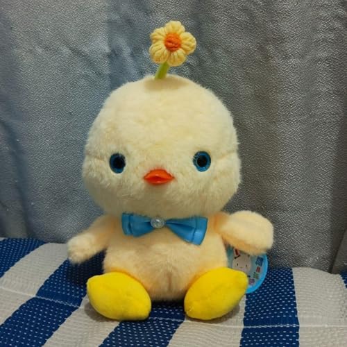 Image of Flufies Plush Toys - Snuggly and Aesthetic Stuff Plush Toys and Baby Toys - Soft Toys for Baby Girl and Baby Boy - Soft Toys for Girlfriend Gift (Flower Duck)