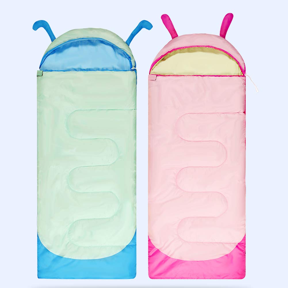 Wielofunkcyjny śpiwór, śpiwór dla dzieci, śpiwór dla singla, dla jednej osoby, na 4 pory roku, dla dorosłych, dziecka, bardzo duży styl koperty łatwy do przenoszenia lekki wodoodporny ciepły na kemping