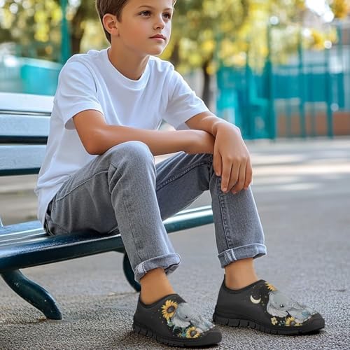 Animal Pattern Running Shoes Low Cut Sneakers for Boys Girls Big Kid Little Kid Low Top Children's Casual Shoes3
