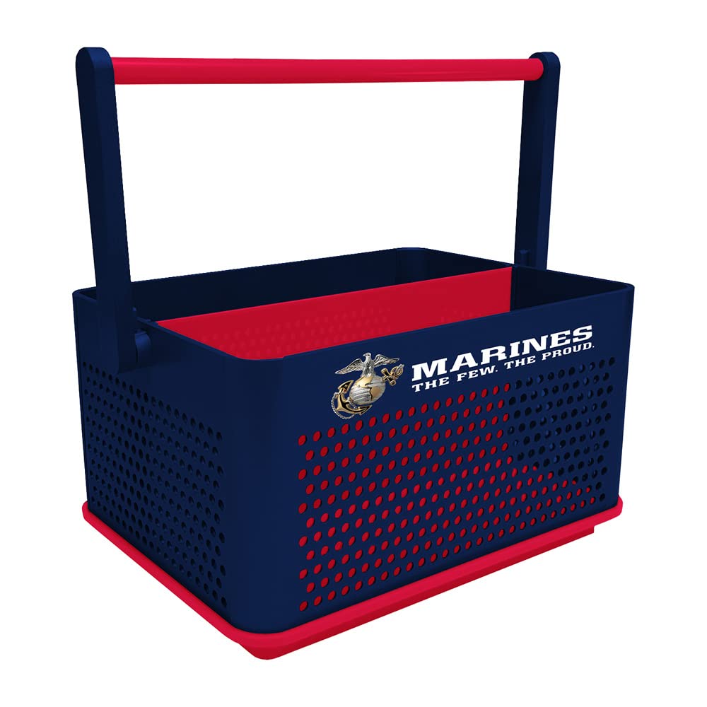 The Fan-Brand Military US Marine Corps: Navy - Tailgate Caddy - Sports Team Bar Sign Décor: Home, Dorm, Garage, Office, Fan Cave