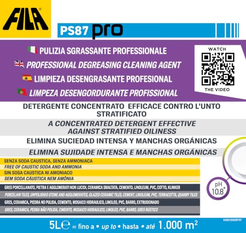 FILA Surface Care Solutions PS87 PRO Dégraissant et nettoyant à la cire PS87 Pro – vue 2