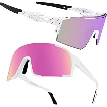OULAIQI Baseball Sunglasses for Men Women,Sports Cycling Glasses for Running Driving Fishing Volleyball Mountain Bike Sunglasses with UV Protection