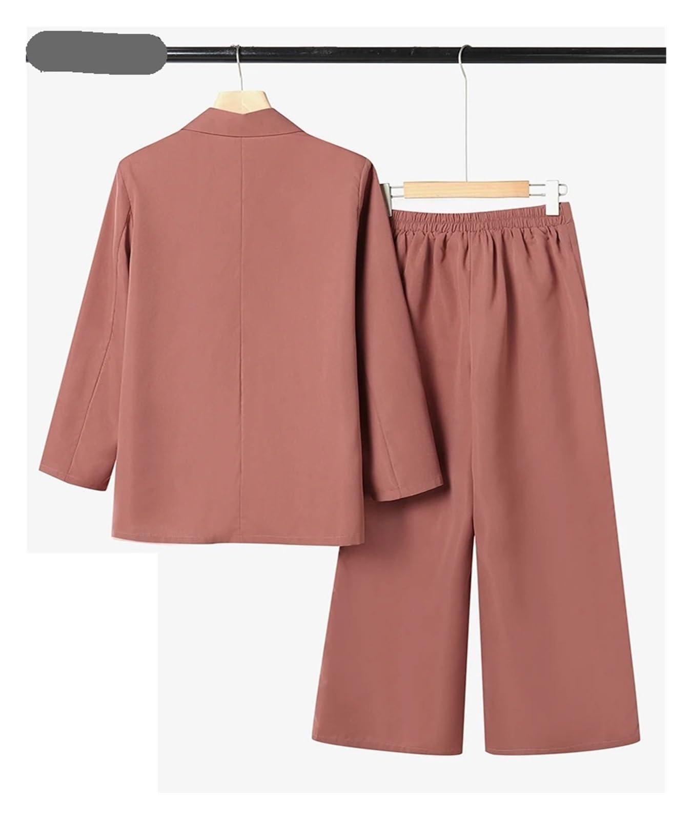 Conjuntos de pantalón Oficina otoño for Mujer, Trajes 2 Piezas, Elegantes Blazer Manga Larga, Pantalones Trabajo sólidos para Negocios, Trabajo, Oficina, Formal
