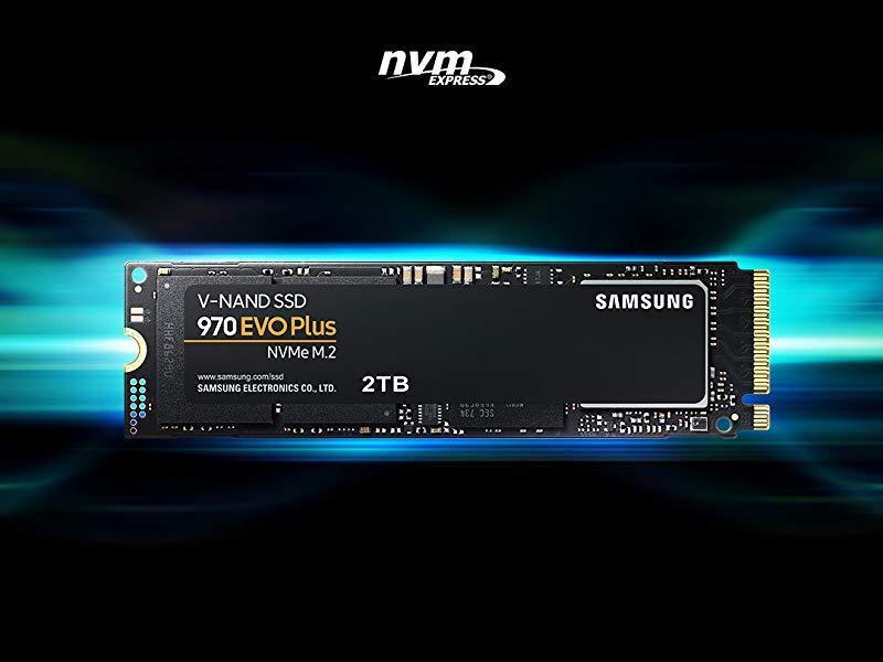 SAMSUNG 970 EVO Plus SSD 2TB M.2 NVMe Interface Internal Solid