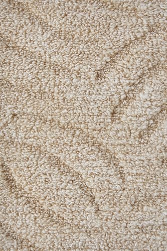 andiamo Teppichboden Meterware Emmy - Auslegware Teppichboden Bodenbelag Meterware aus strapazierfähigem Polyamid 200 x 400 cm Hellbeige