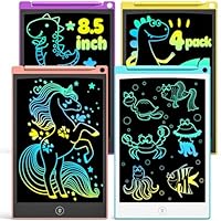 Set of 4 8.5'' LCD Writing Tablet Set only .99: eDeal Info