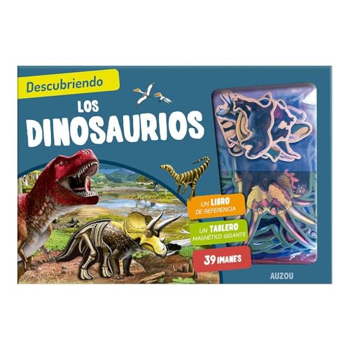 Descubriendo los dinosaurios. Tablero magnético (Mi estuche magnético)