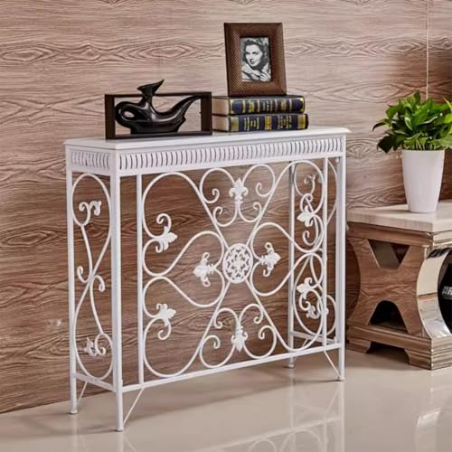 Cache-radiateur moderne en métal blanc 90cm pour salon - 6