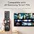 (Pack of 2) Universal Remote Control for Samsung TV,Replacement Remote for All Samsung Smart LCD LED Curved HDTV 3D TVs
